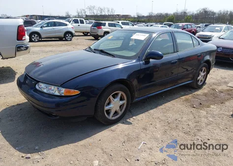 2001 Oldsmobile Alero Gls z USA, uszkodzony, nr VIN 1G3NF52E41C119387
